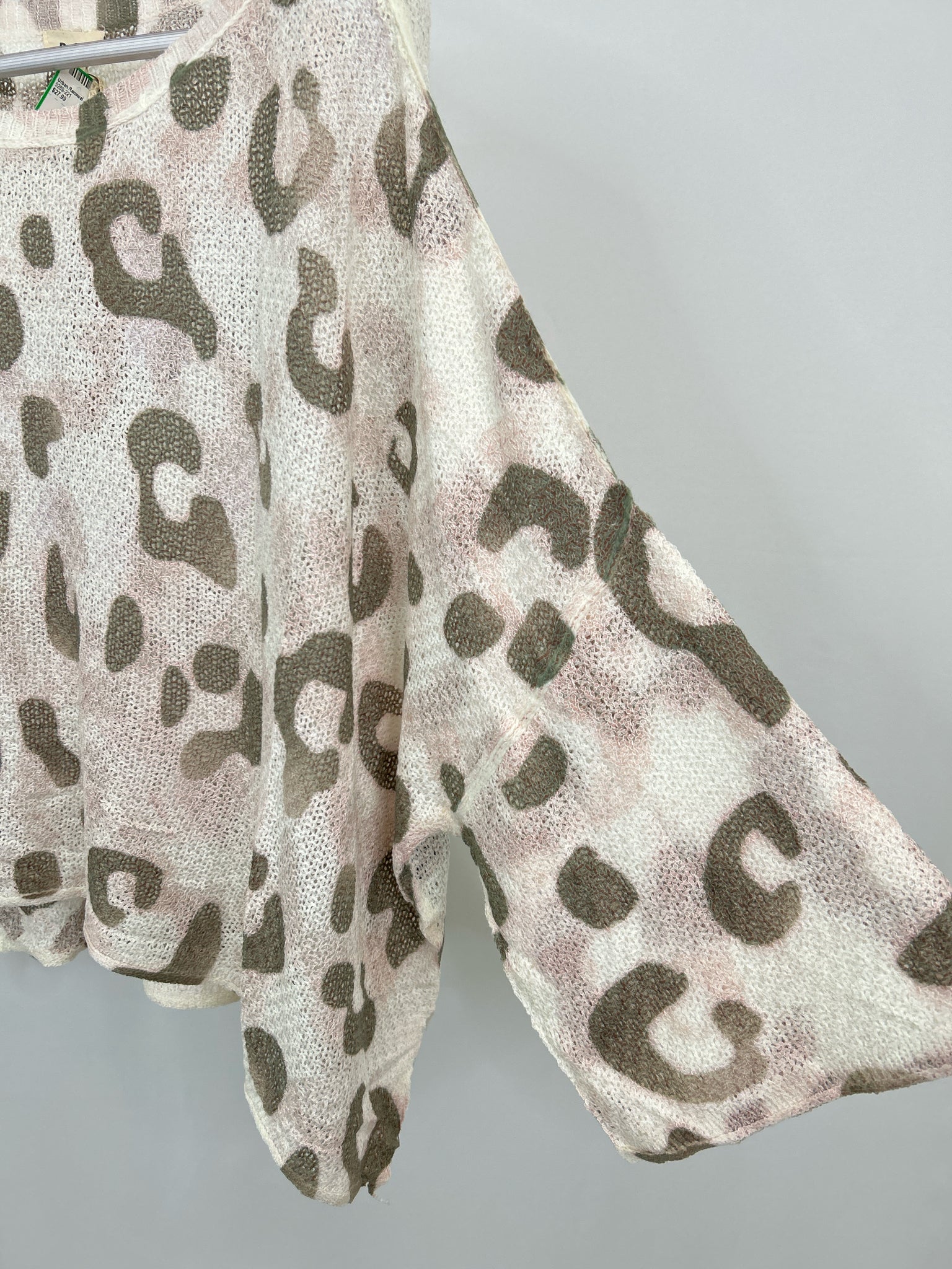 POL Size S IVORY PRINT Women Sweater