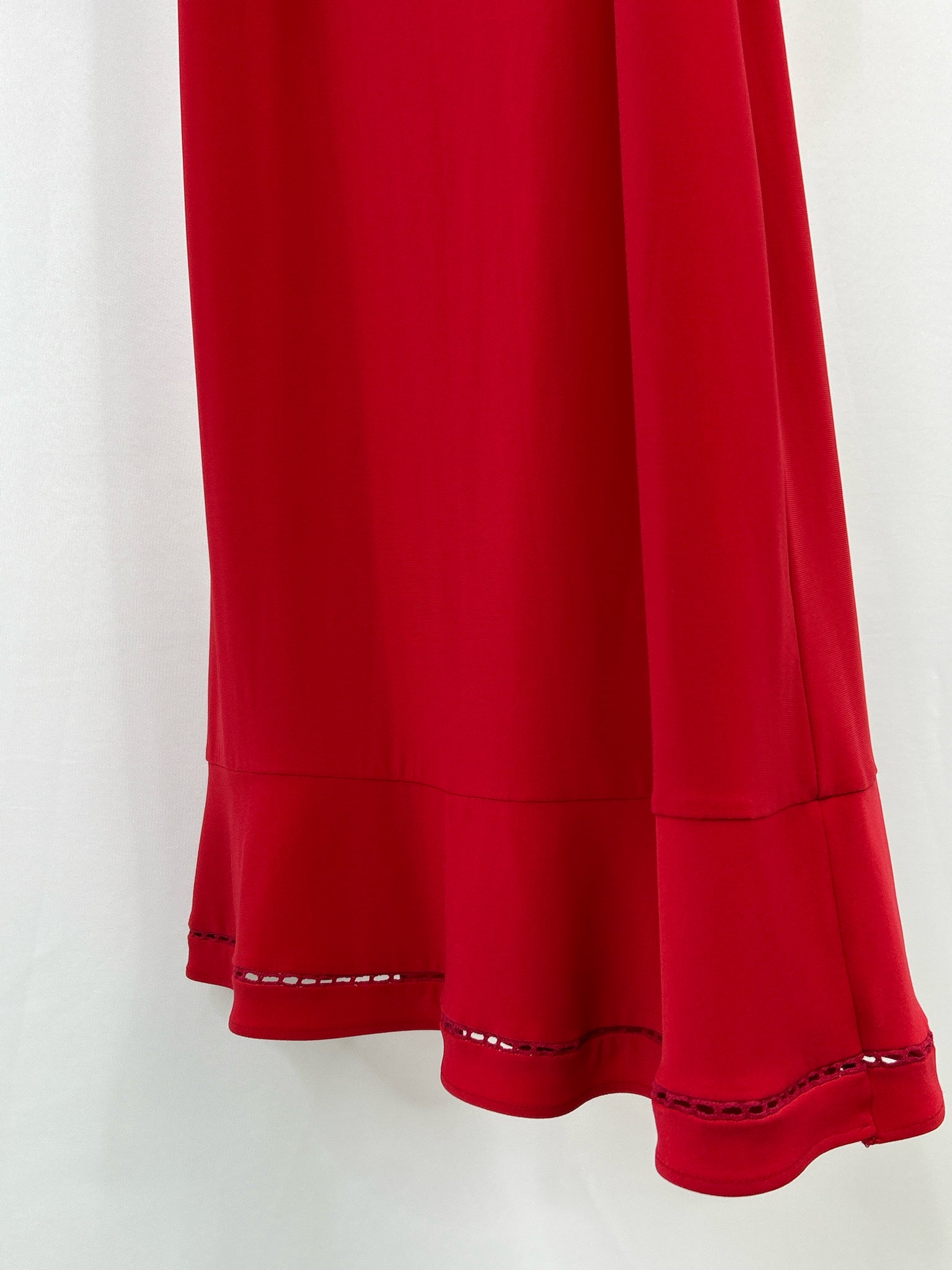 White House Black Market Size XL Red Women's Dress