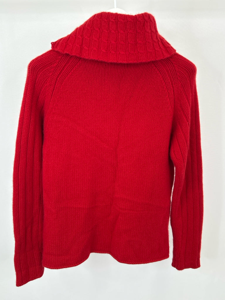 SAKS FIFTH AVENUE Women Size L Red Sweater