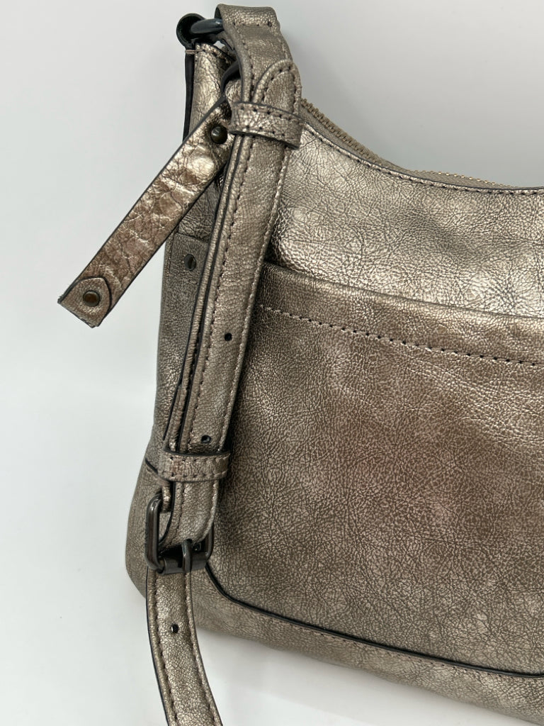 FRYE PEWTER METALLIC Women's Purse