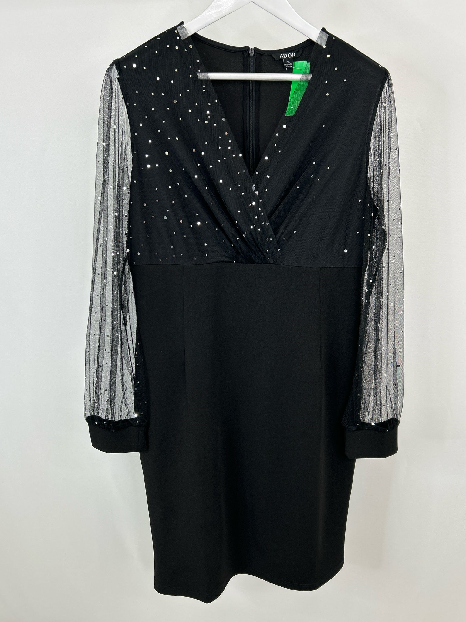 ADOR Size 2XL Black Women's Dress