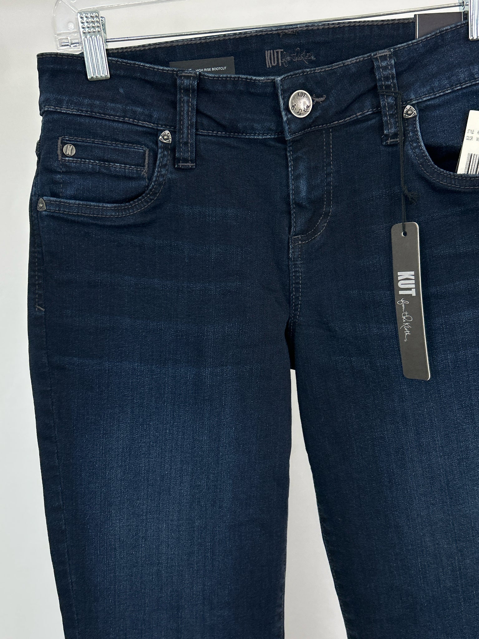 KUT FROM THE KLOTH Size 6S DARK BLUE DENIM Women jeans