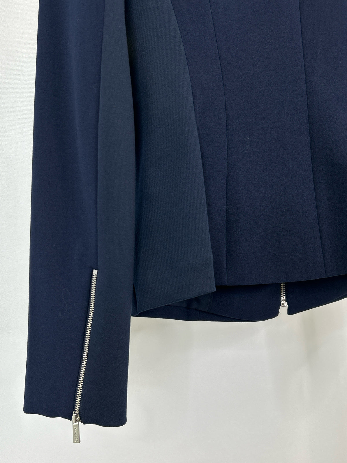 CALVIN KLEIN Size S Navy Women Jacket