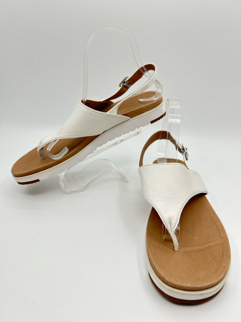 UGG Women Size 10 White Sandal