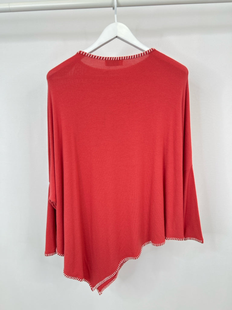 STARK X Size S Light Red Sweater NWT