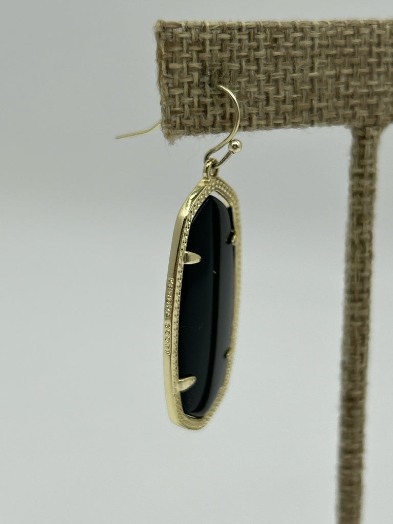 KENDRA SCOTT Black Women's Earrings