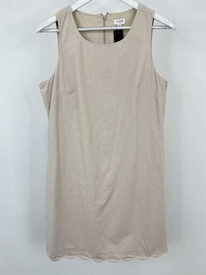 J. CREW Size 6 Beige Women Dress