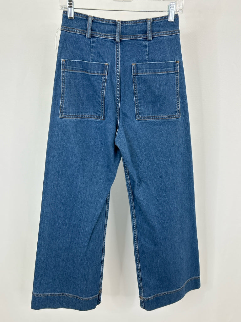 CREATURES OF COMFORT Size 2 BLUE DENIM Women's jeans