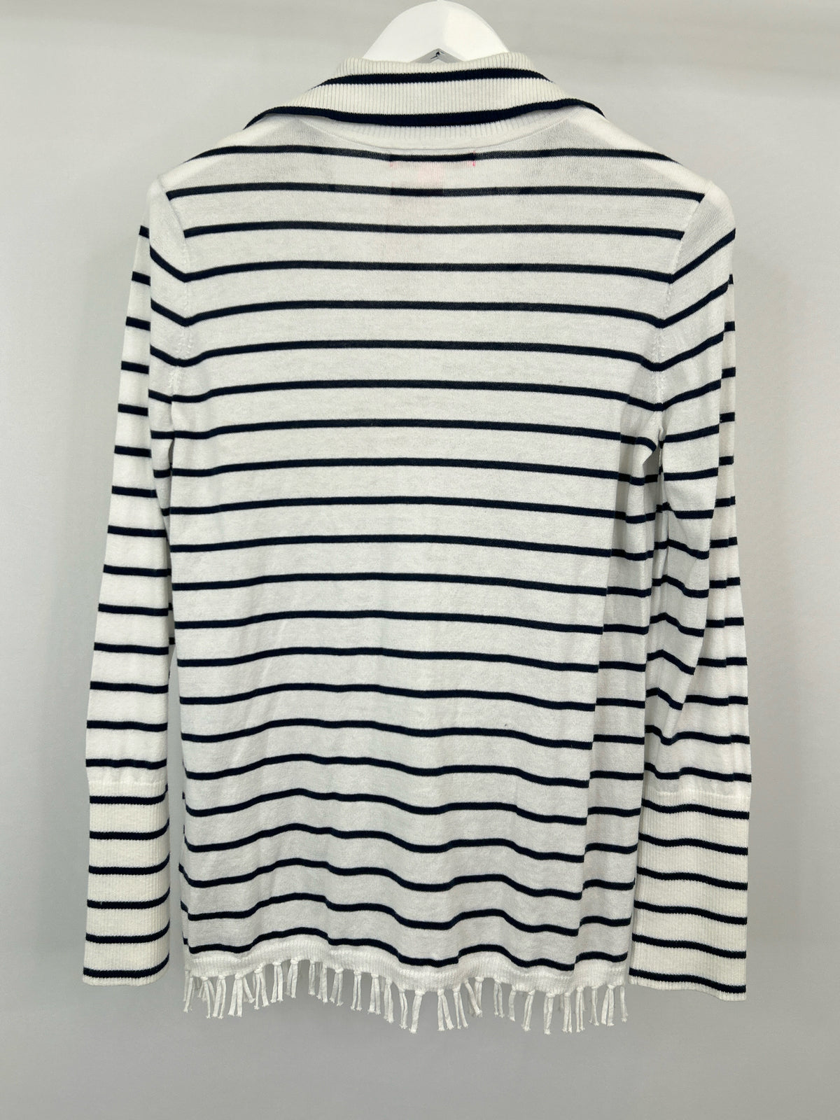 LILLY PULITZER Size M white & navy Women Sweater