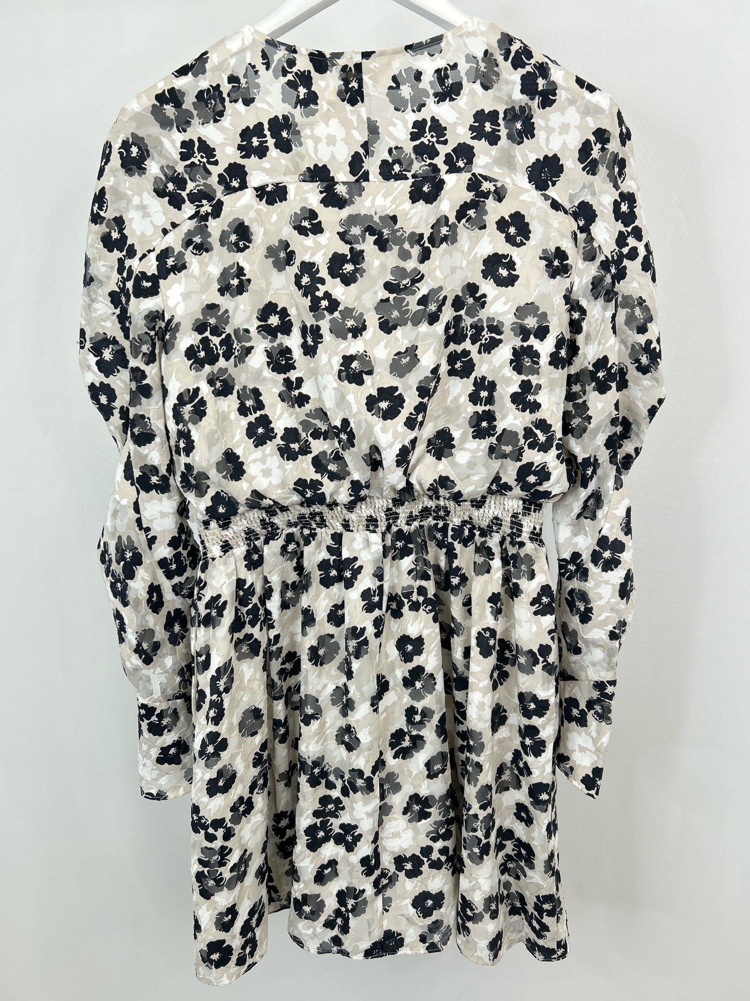 TED BAKER Size 6/8 White and black Women Dress