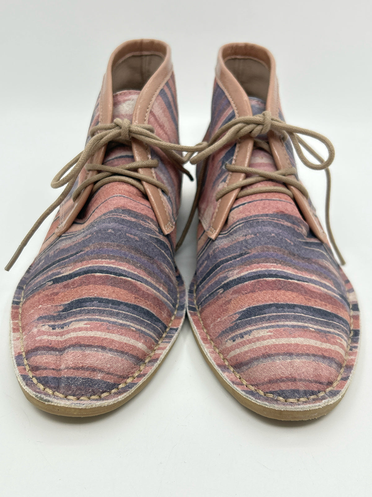 KELSI DAGGER BROOKLYN Size 6M Pink and Blue Women Booties