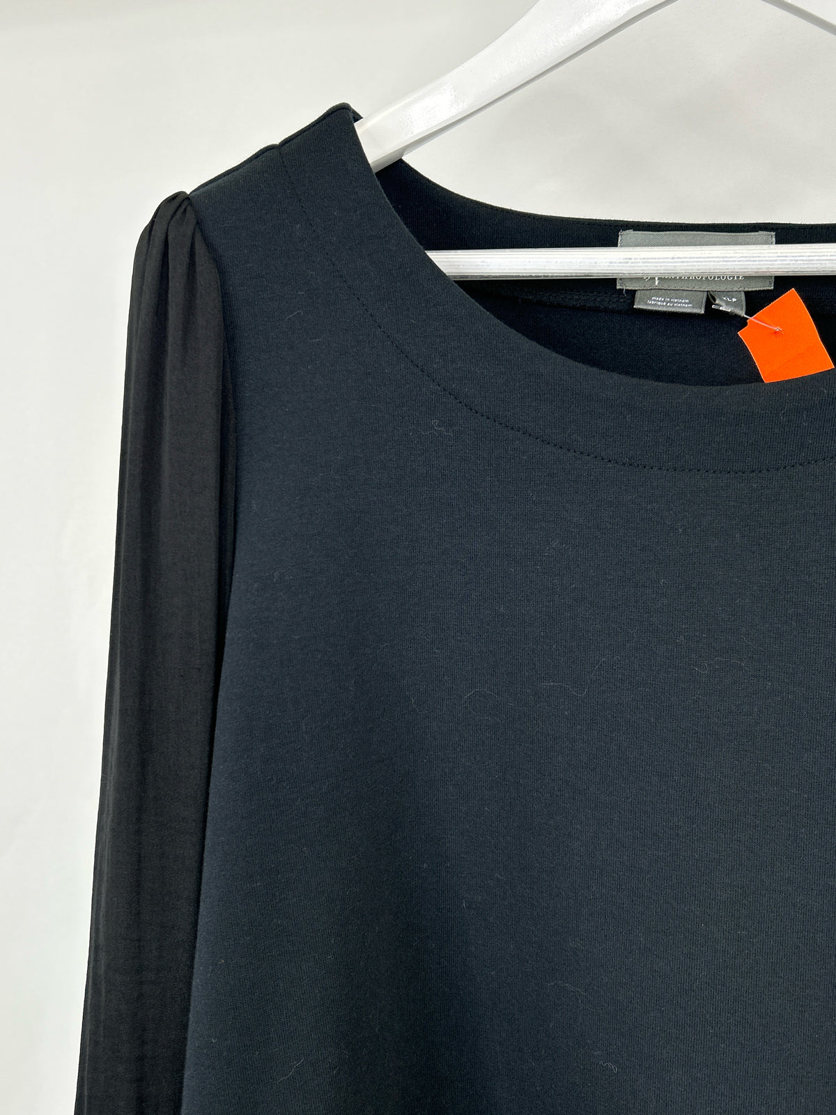 BY ANTHROPOLGIE Size XLP Black Women Top