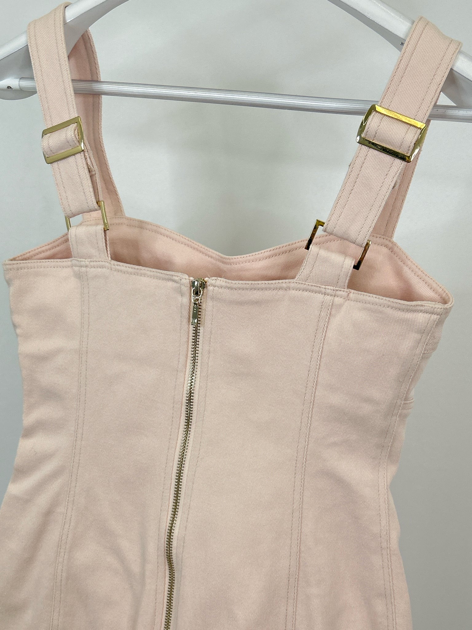 Significant Other Size 6 Pink Denim Women Dress