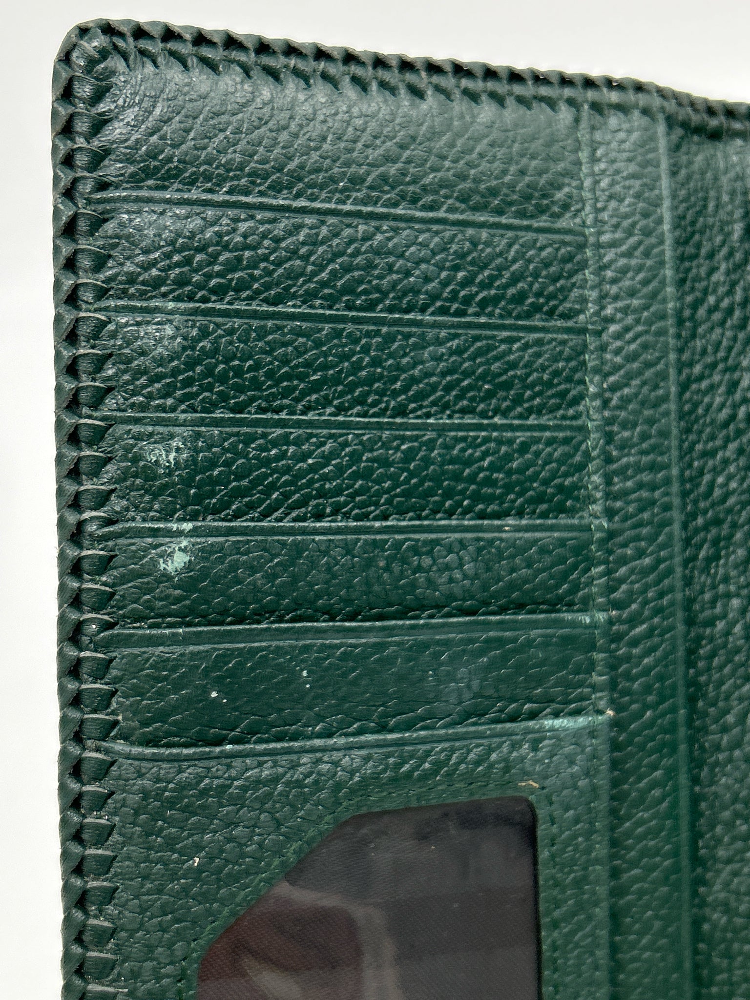 NO BRAND Green Genuine Alligator Women Wallet