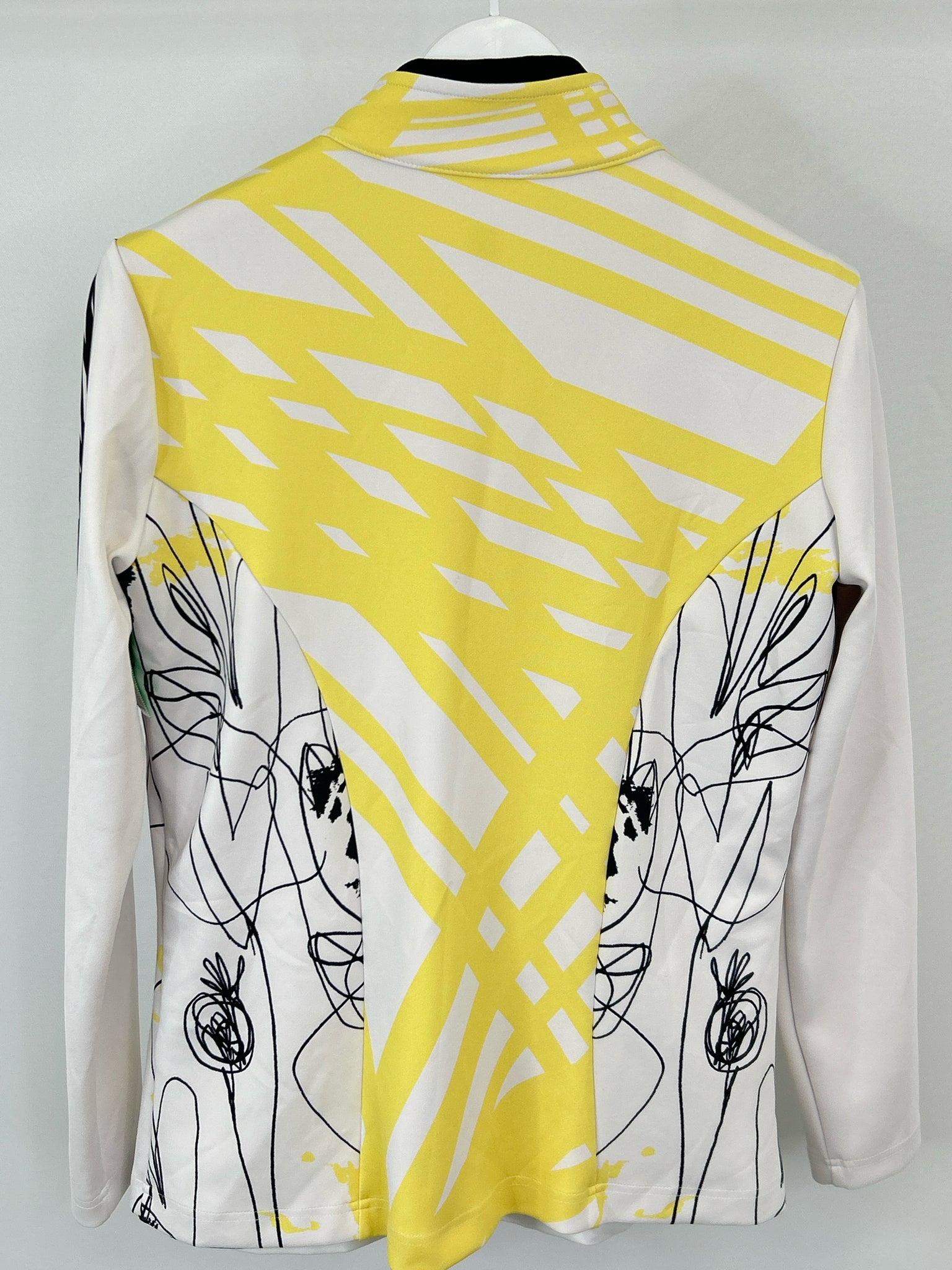 Inspired Style Size XL White Print Women's 2-piece Set
