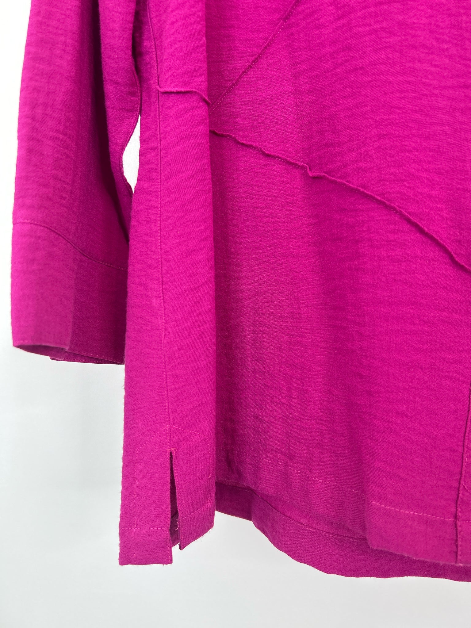 John Mark Size S Fuchsia Women Blouse