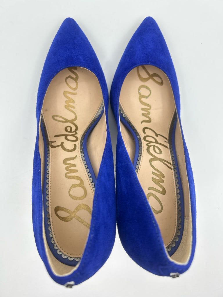 SAM EDELMAN Size 8.5 Royal Blue Pumps