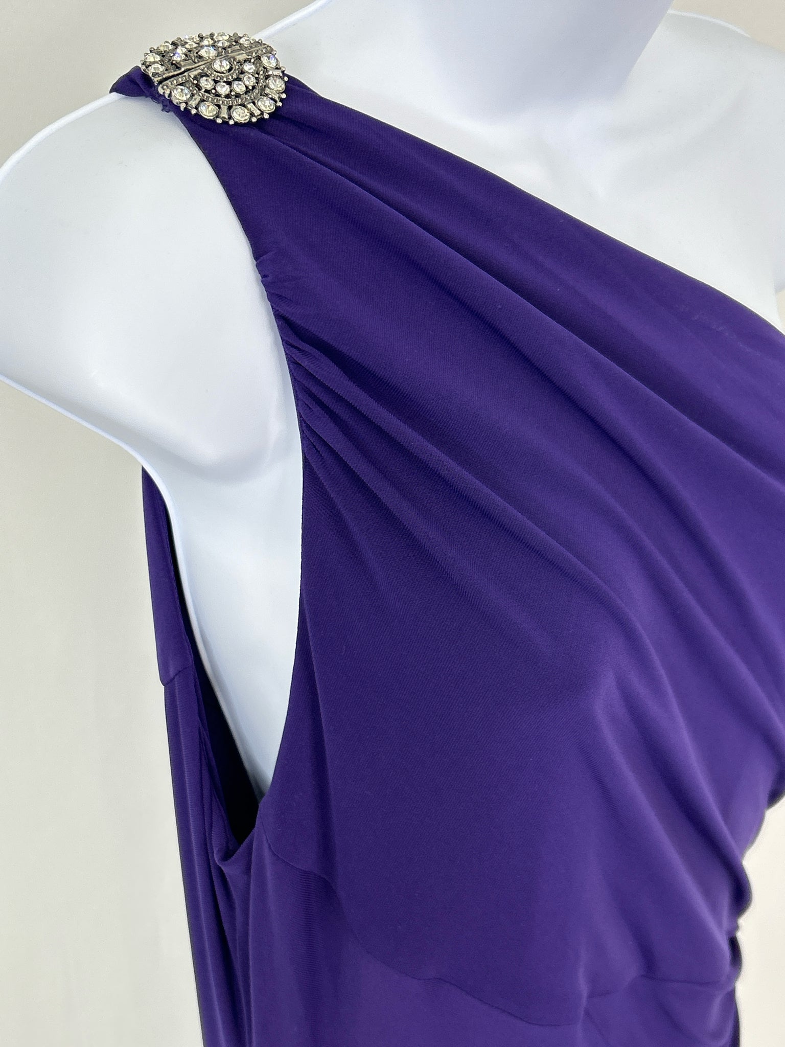 Lauren Ralph Lauren Size 16 Purple Women Dress
