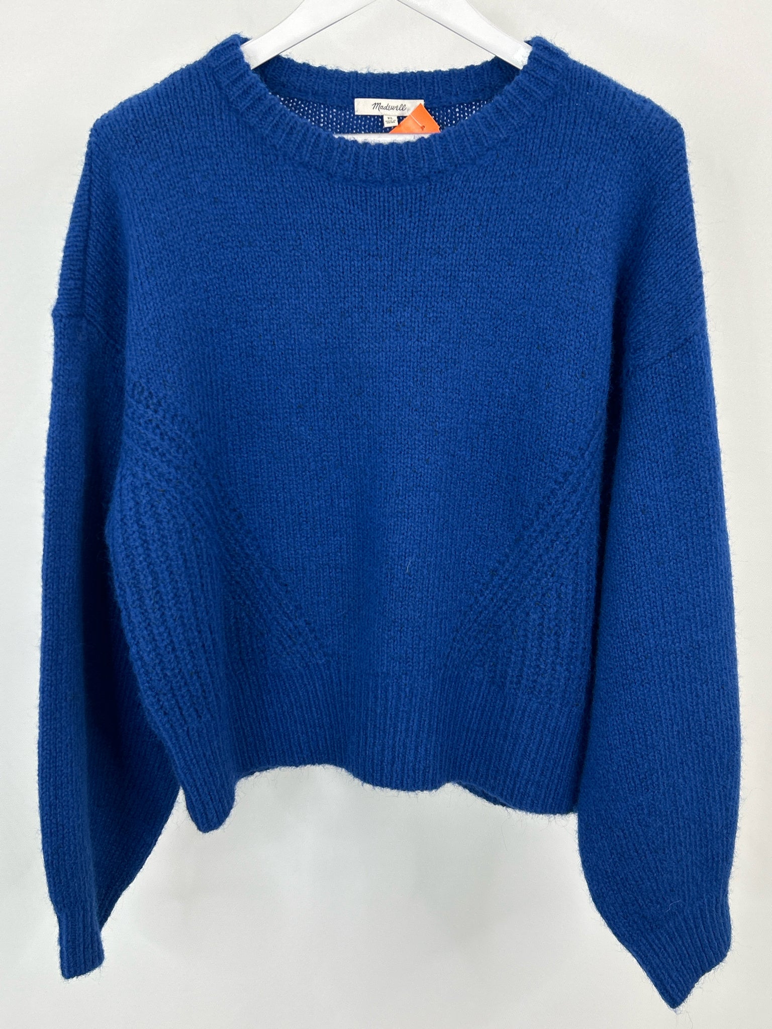 MADEWELL Size XL Royal Blue Women Sweater