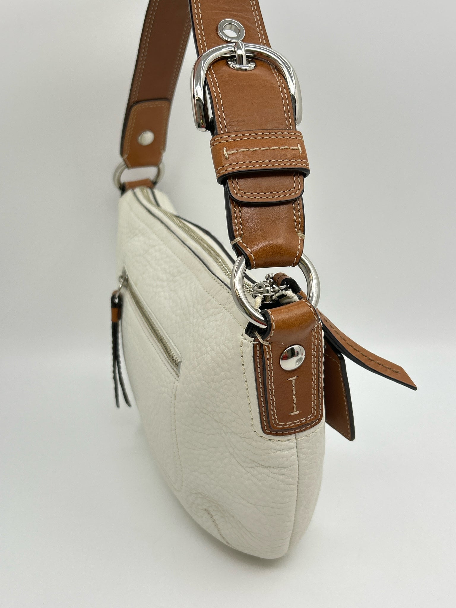 Coach White Women Purse