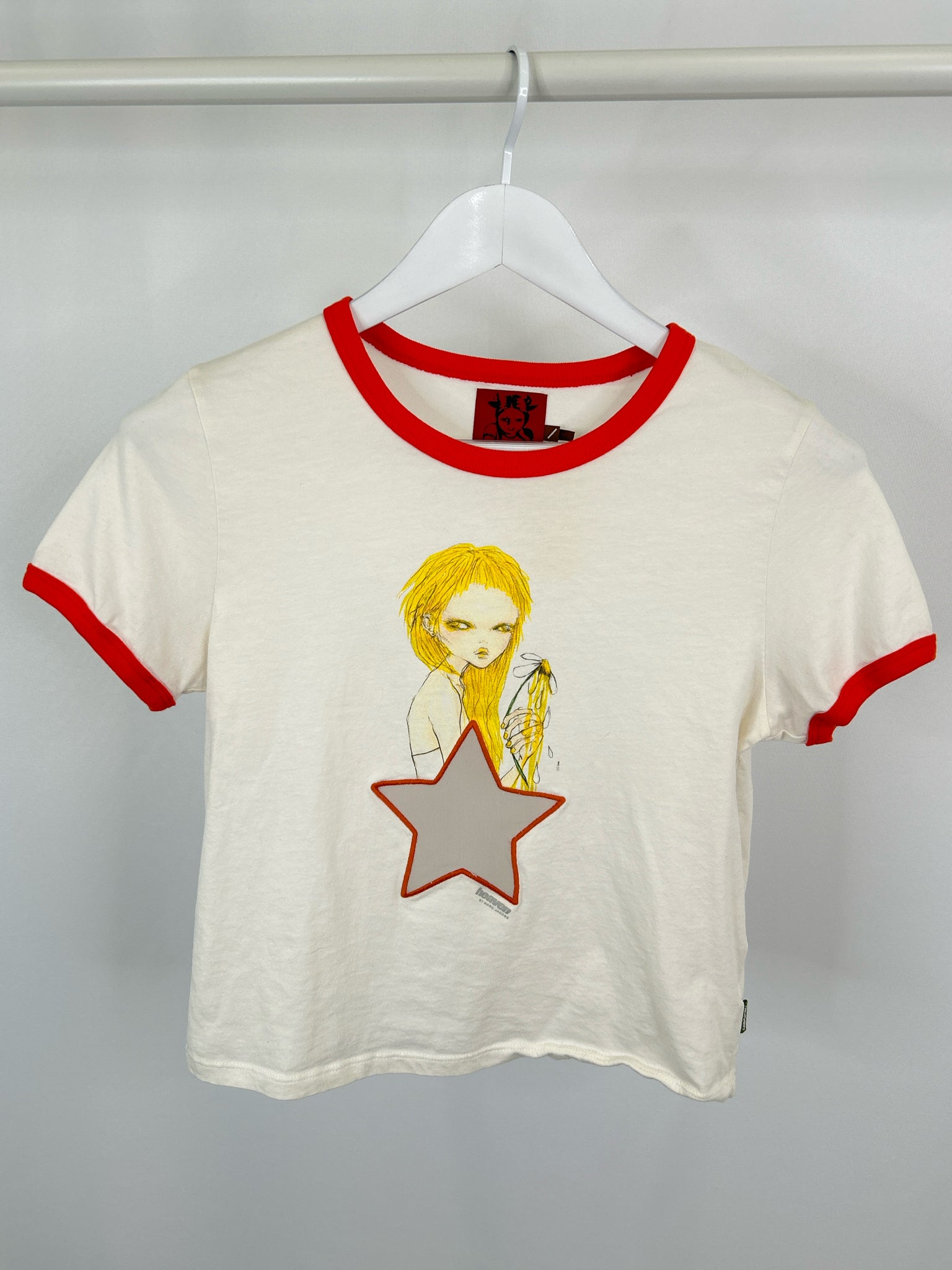 heaven by Marc Jacobs Size M White Women T-shirt