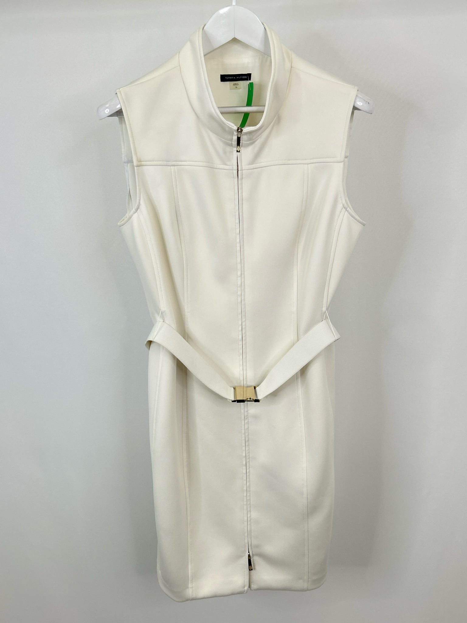 TOMMY HILFIGER Size 16 White Women Dress