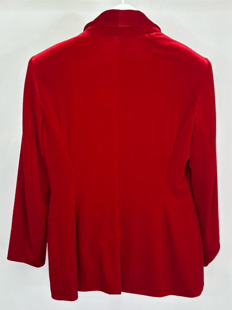 INC Women Size M Red Blazer