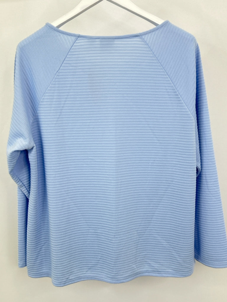 CHICO'S Women Size XL Powder Blue Top