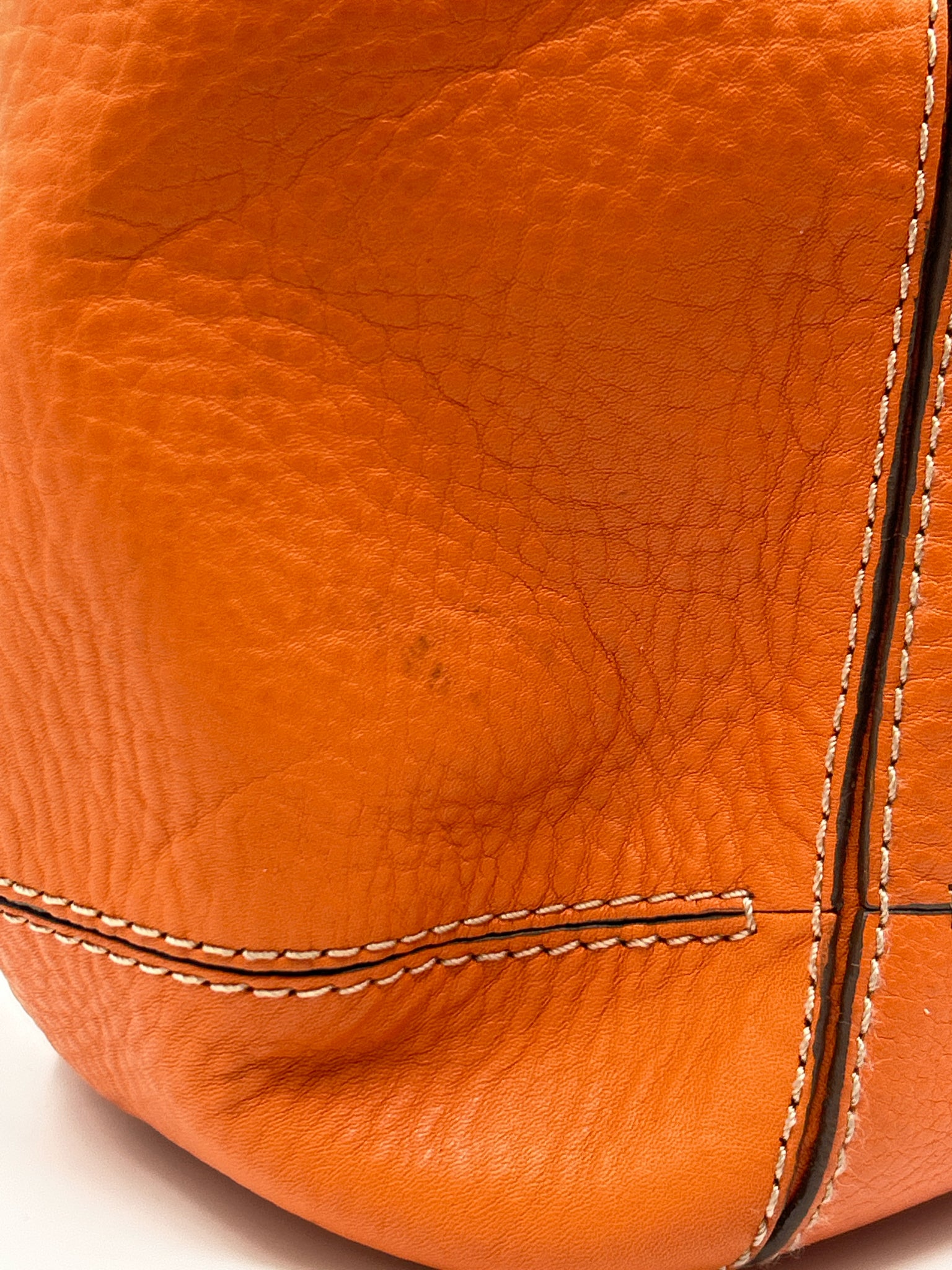 COLE HAAN Orange Women Tote