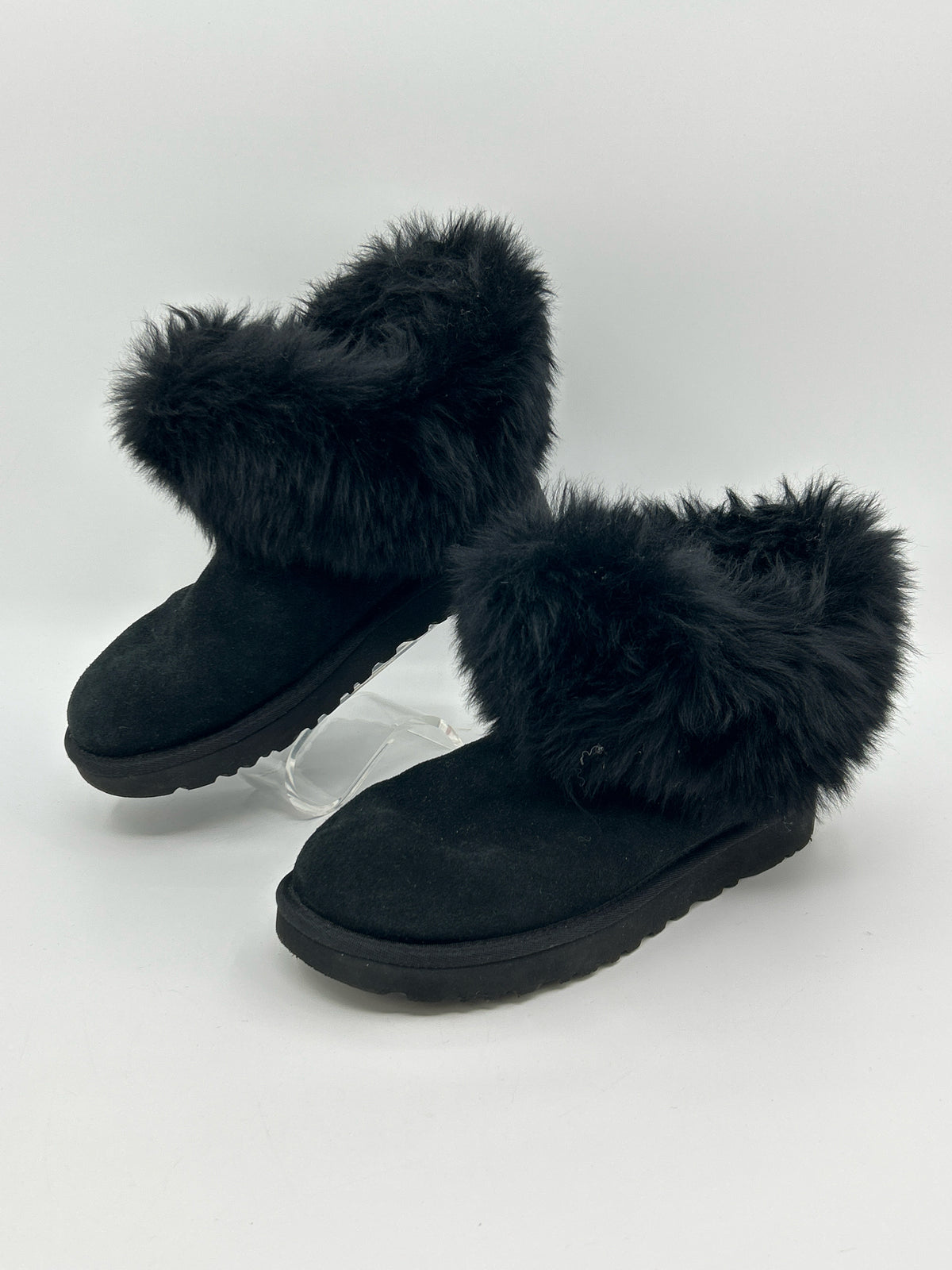UGG Size 7 Black Women Boots