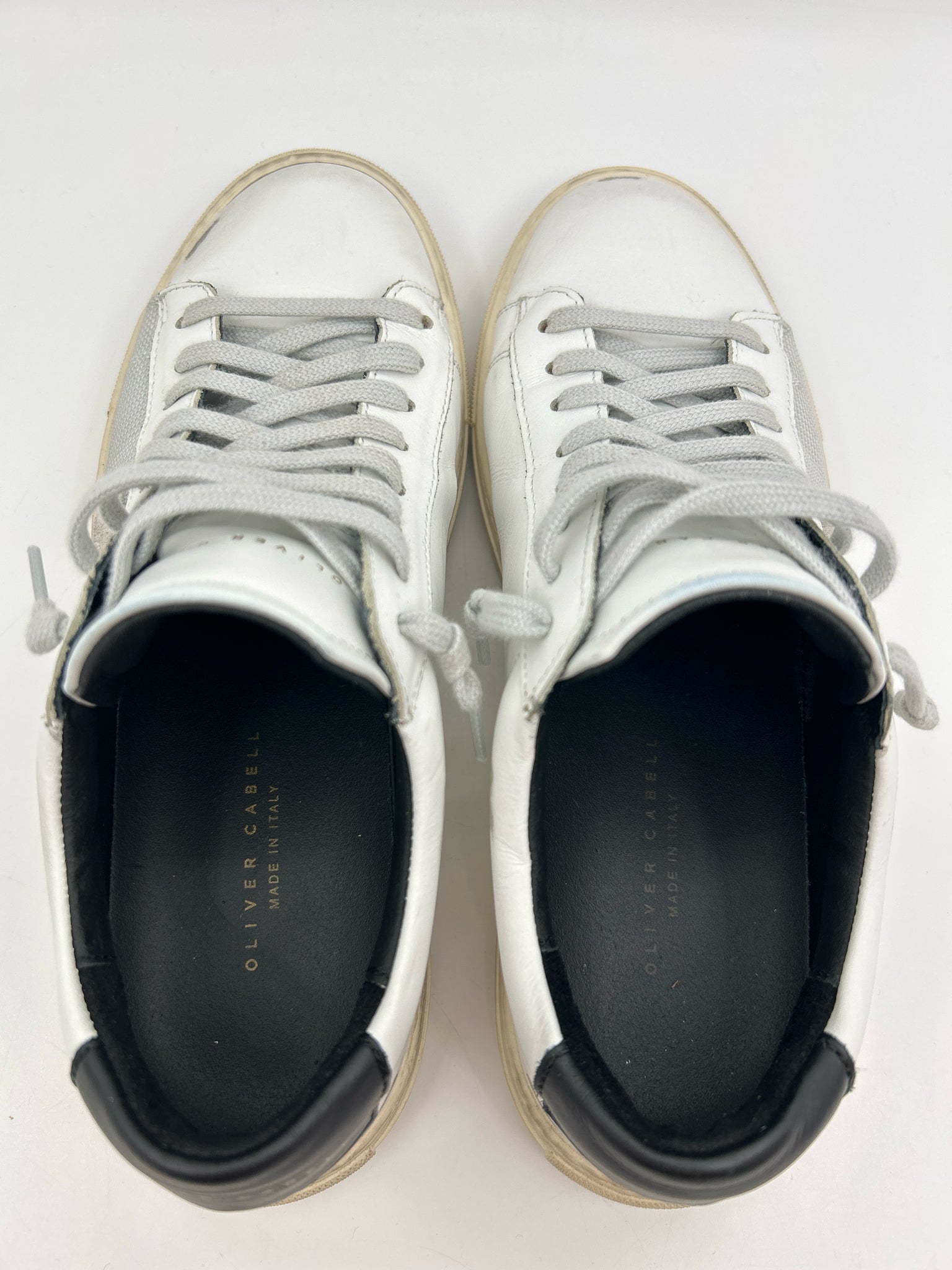OLIVER CABELL Size 38 White and black Women Sneakers