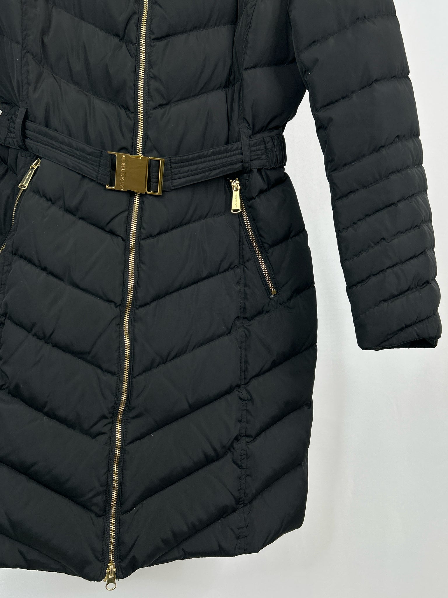 MICHAEL MICHAEL KORS Size S Black Women Coat