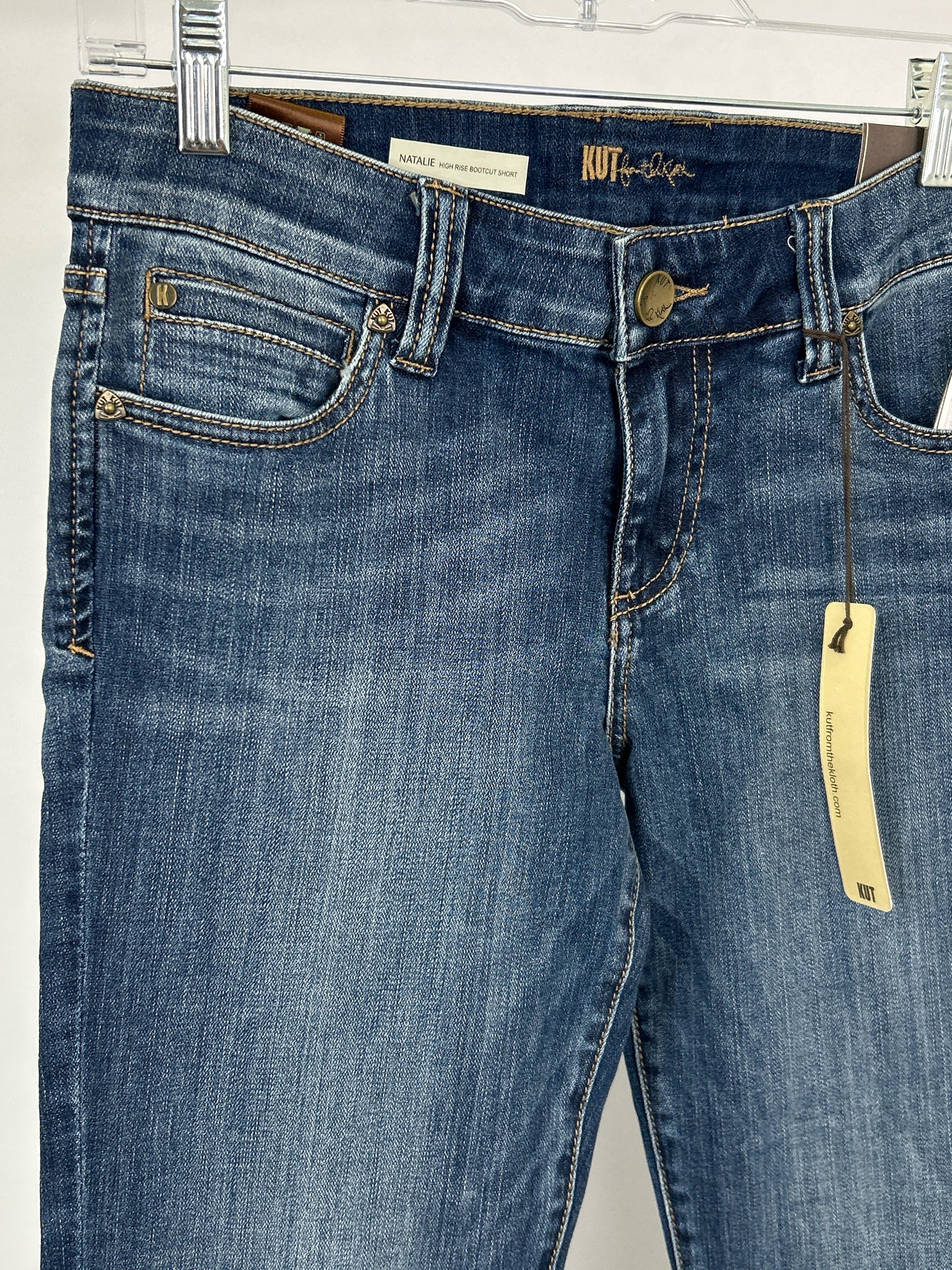 KUT FROM THE KLOTH Size 6S BLUE DENIM Women jeans