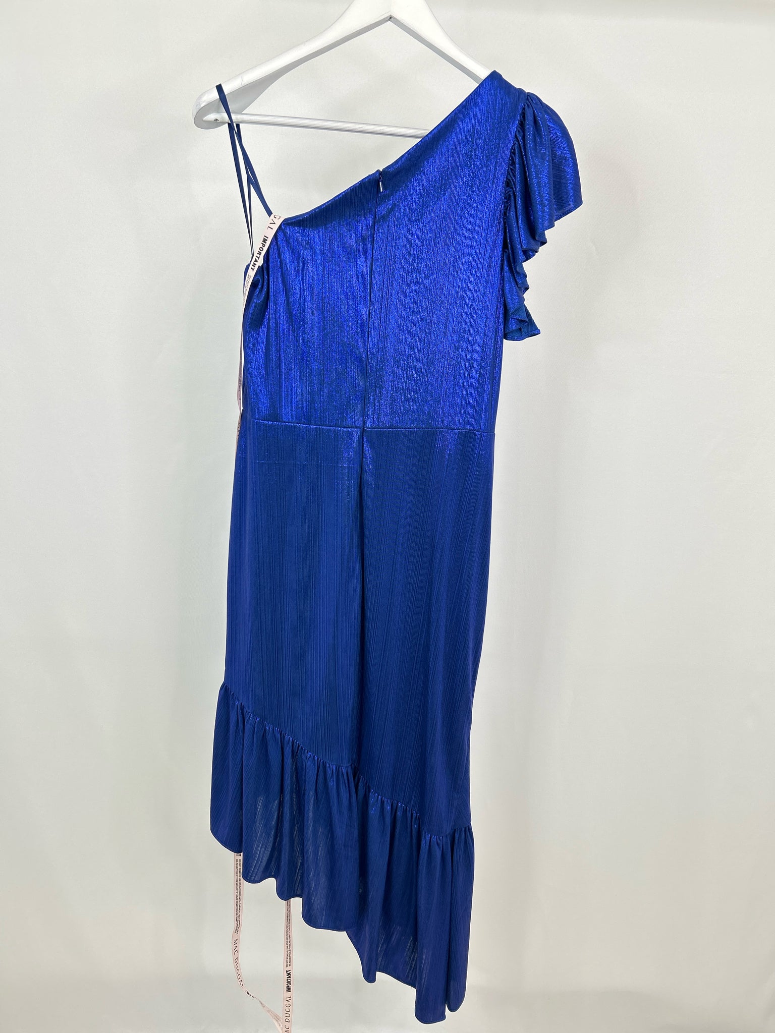 IEENA for Mac Duggal Size M Cobalt Blue Women Dress NWT
