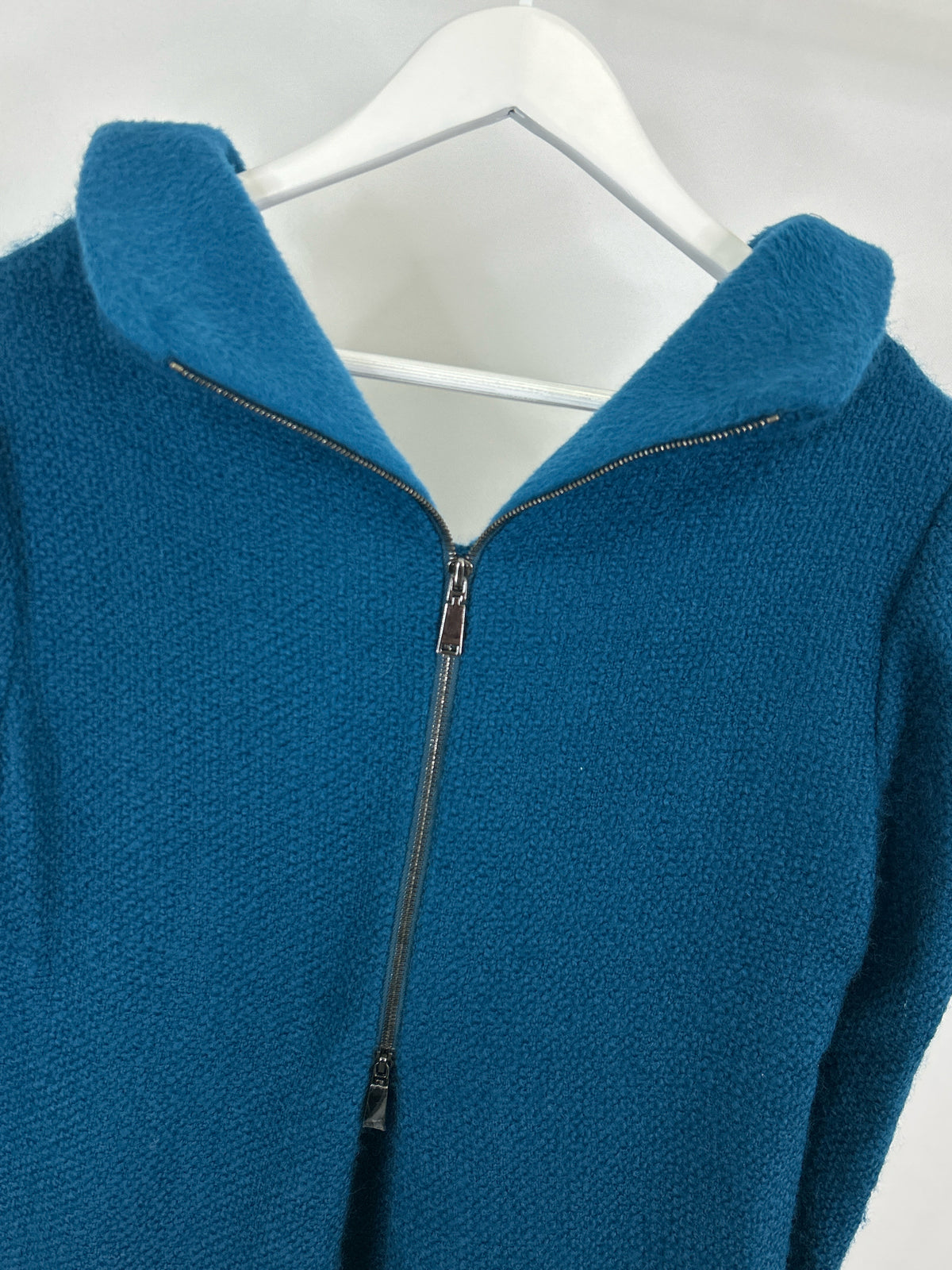 ELIE TAHARI Size L TURQUOISE Women Jacket