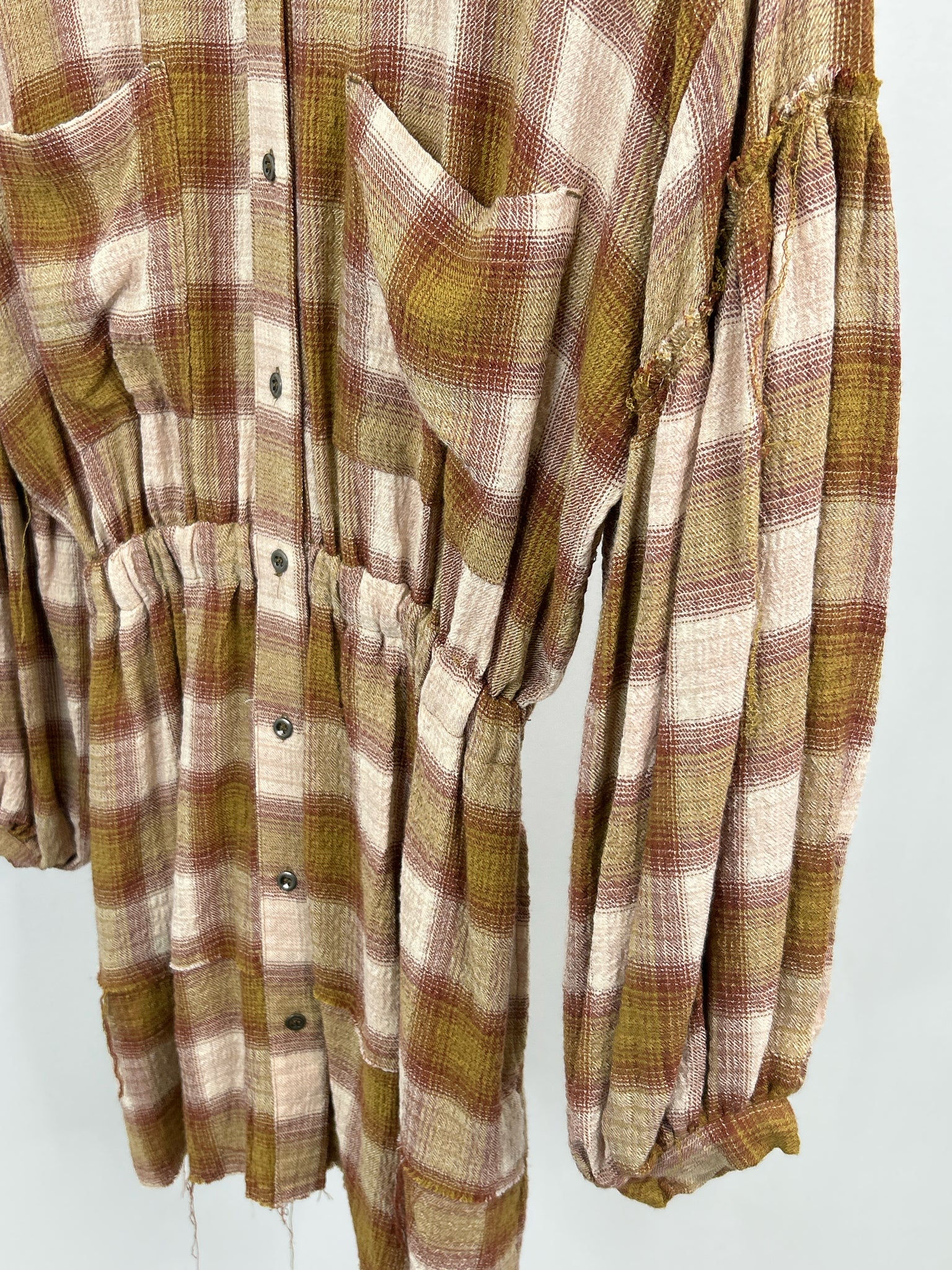WE THE FREE Size XS Blush and Green Women Dress