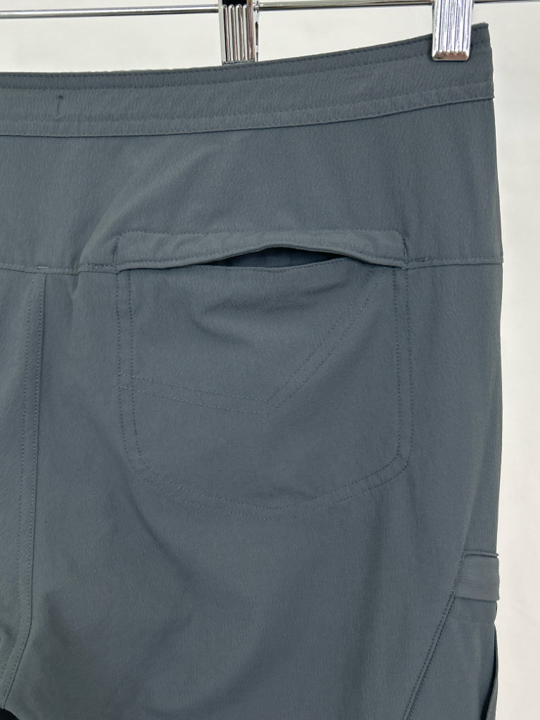MOUNTAIN HARD WEAR Women Size 6/32 Grey Convertible Hiking Pants
