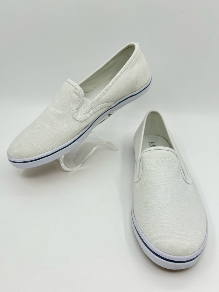 Lauren Ralph Lauren Size 9.5B White Sneakers