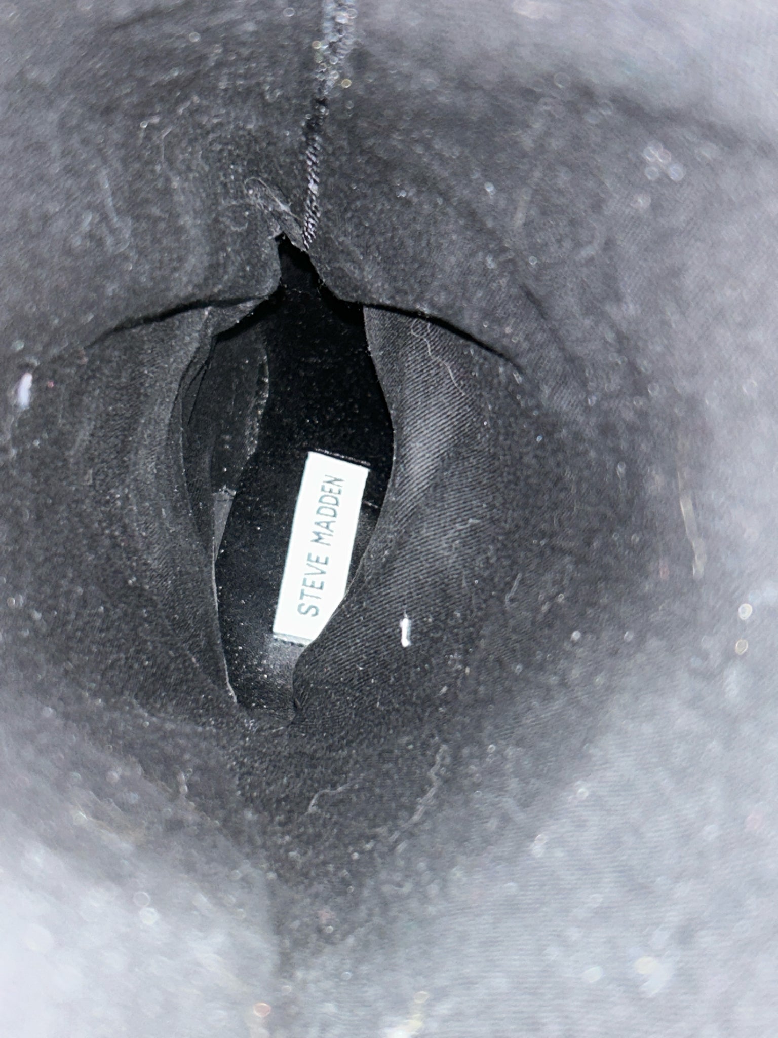 STEVE MADDEN Size 8M Black Women Boots