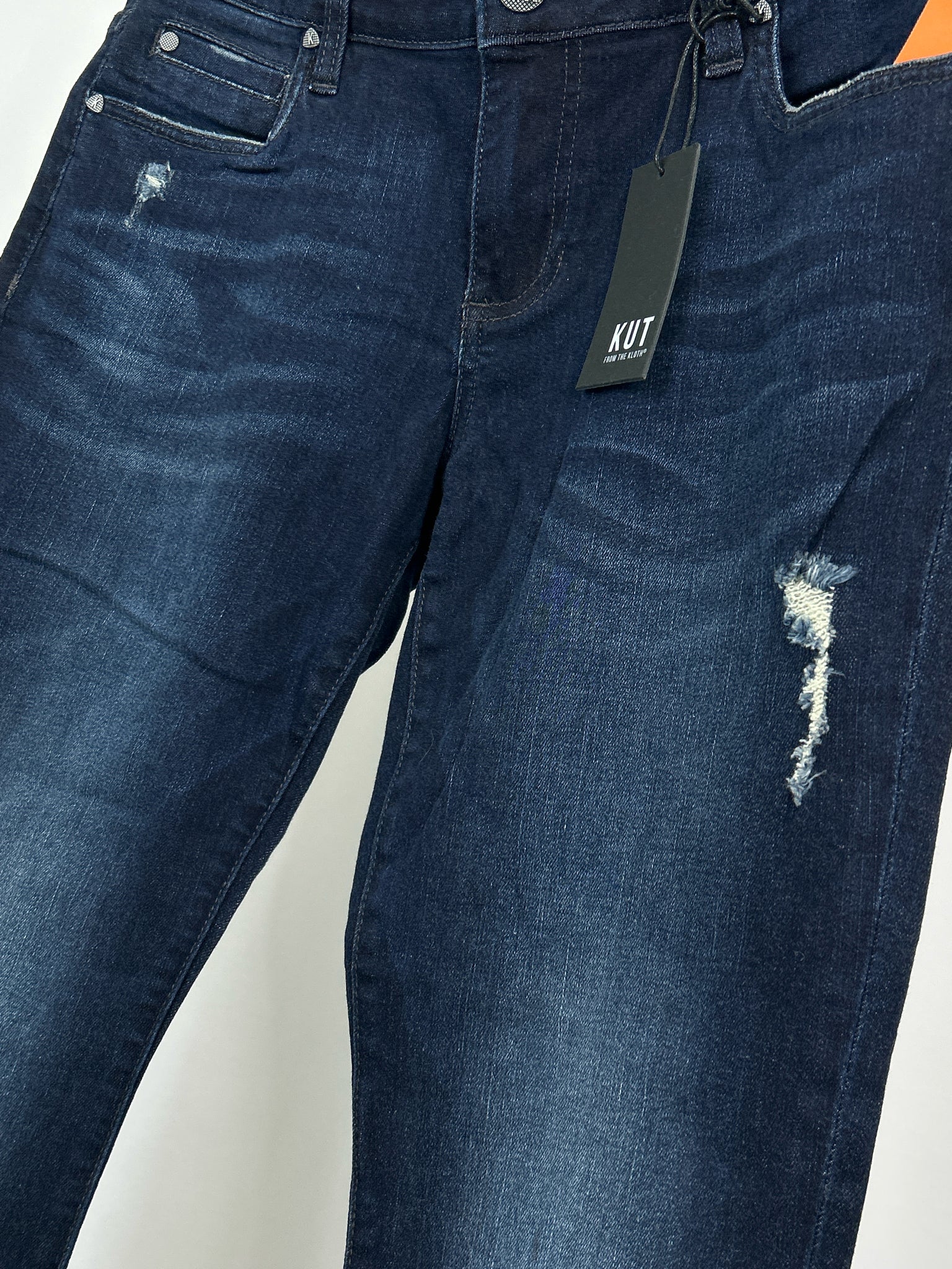 KUT FROM THE KLOTH Size 6P BLUE DENIM Women jeans
