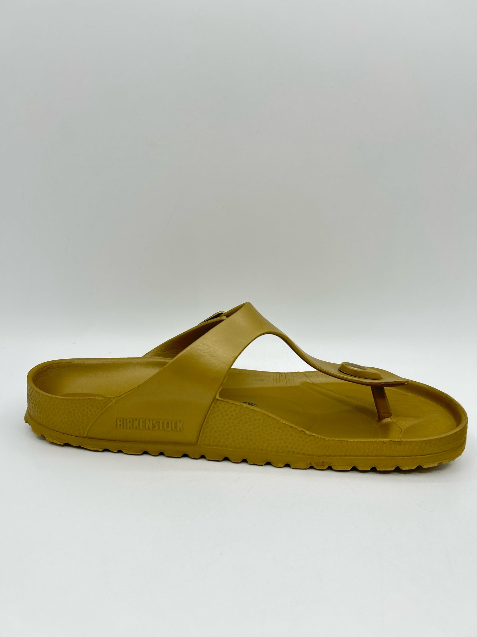 BIRKENSTOCK Size 11 Gold Women Sandal