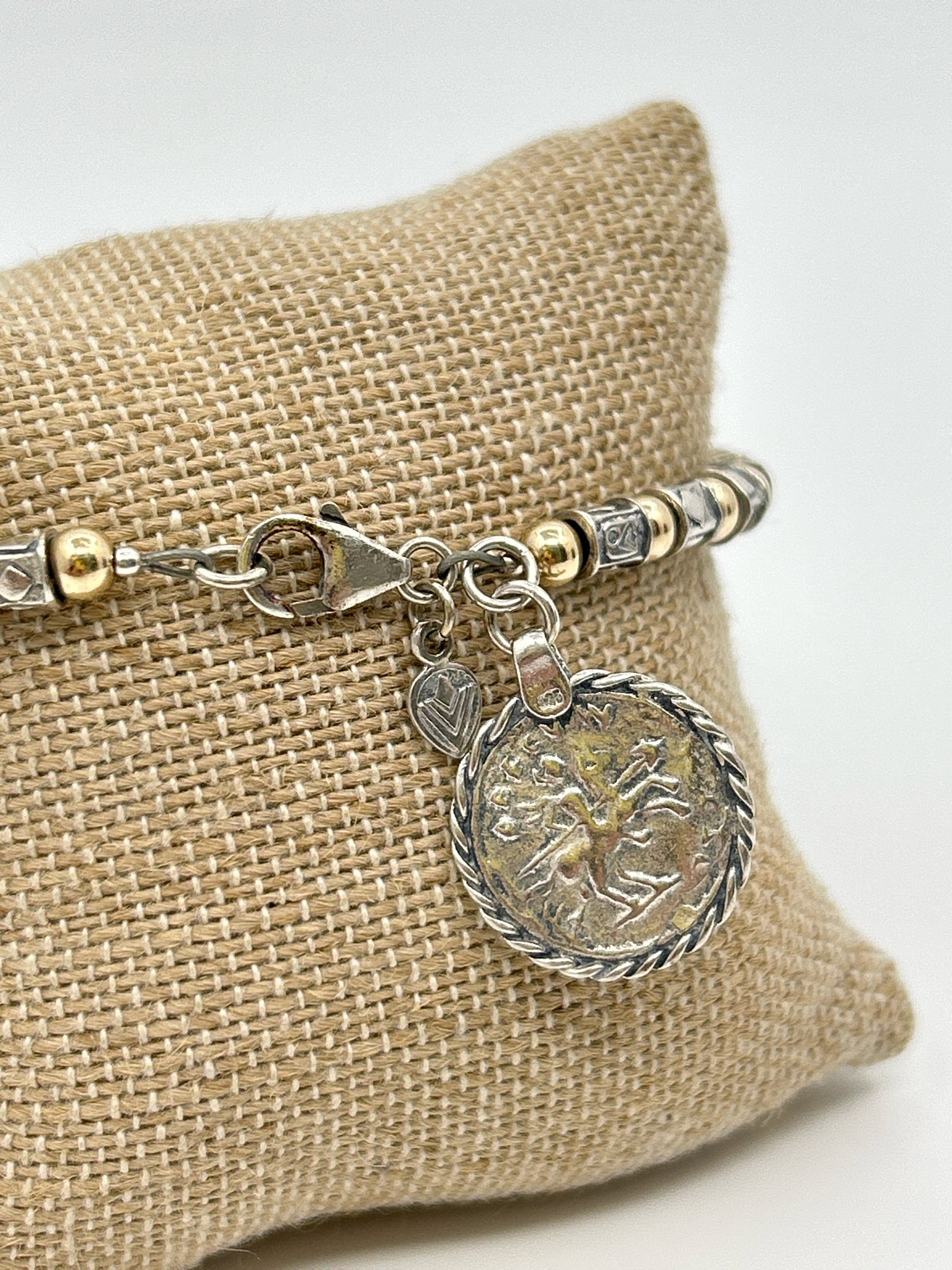 Silpada Silver and Gold Bracelet