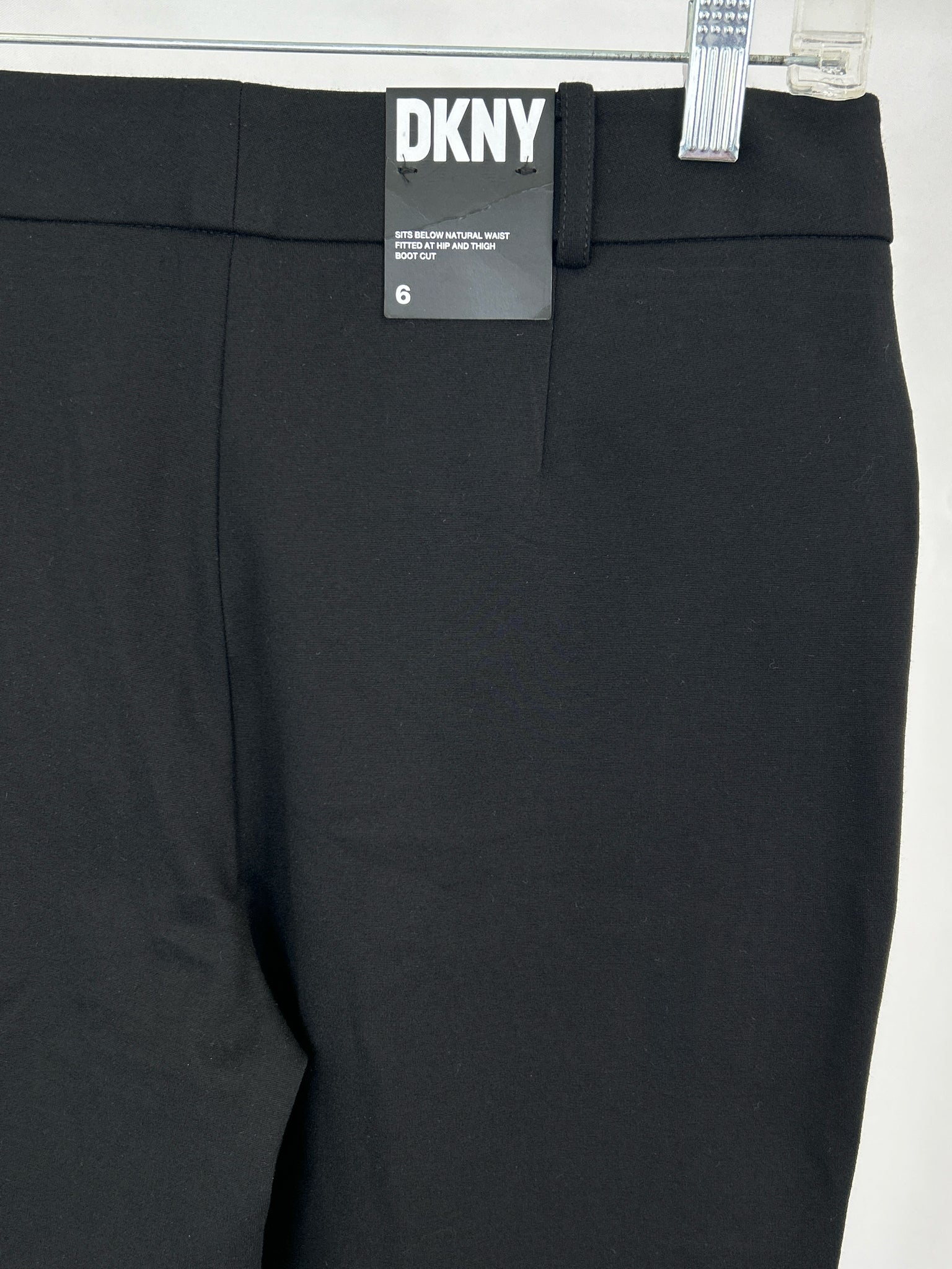 DKNY Size 6 Black Women Pants