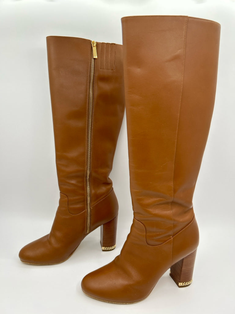 MICHAEL MICHAEL KORS Women Size 9M COGNAC Boots