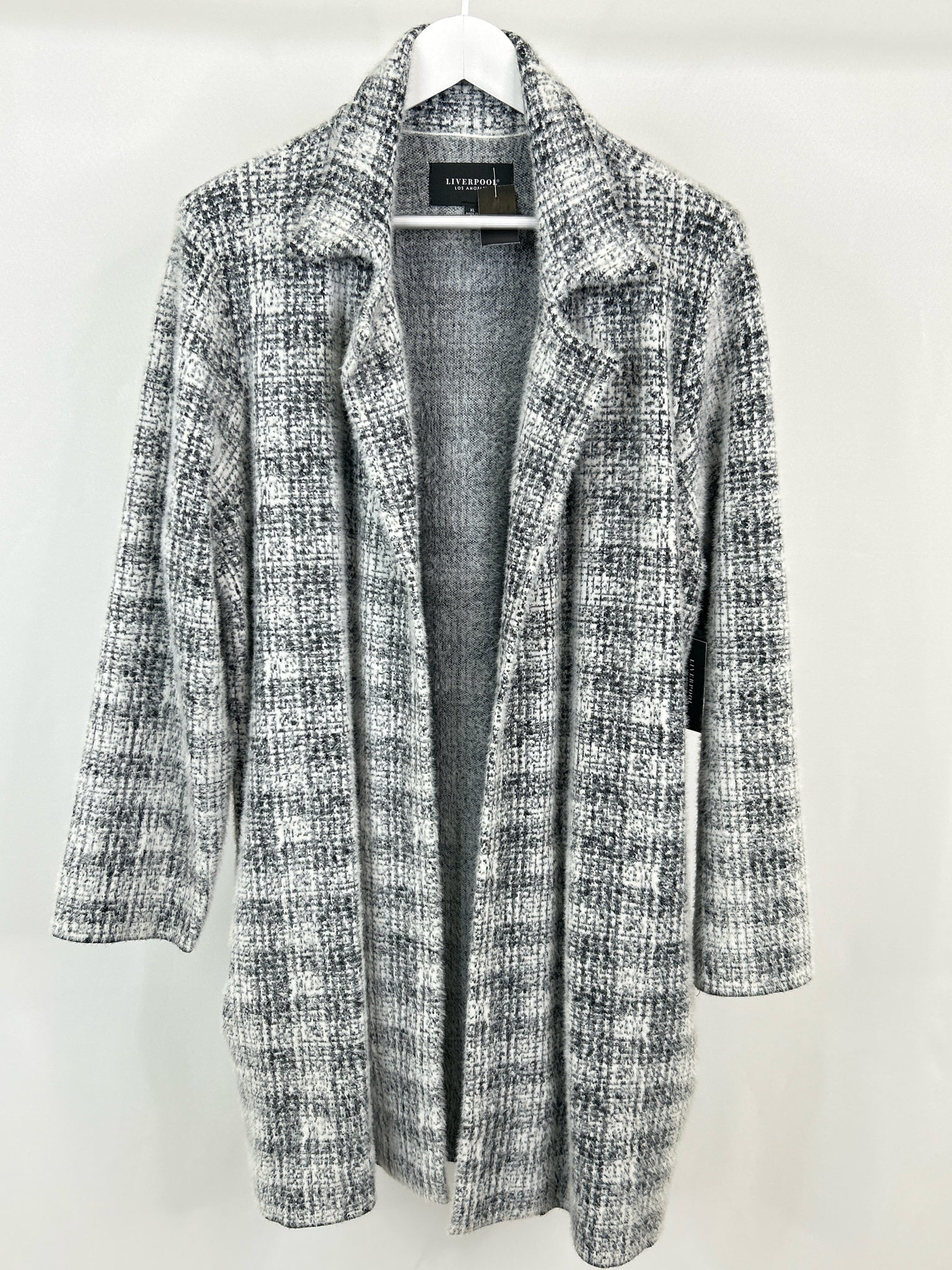 LIVERPOOL Size XL White & Black Women Jacket