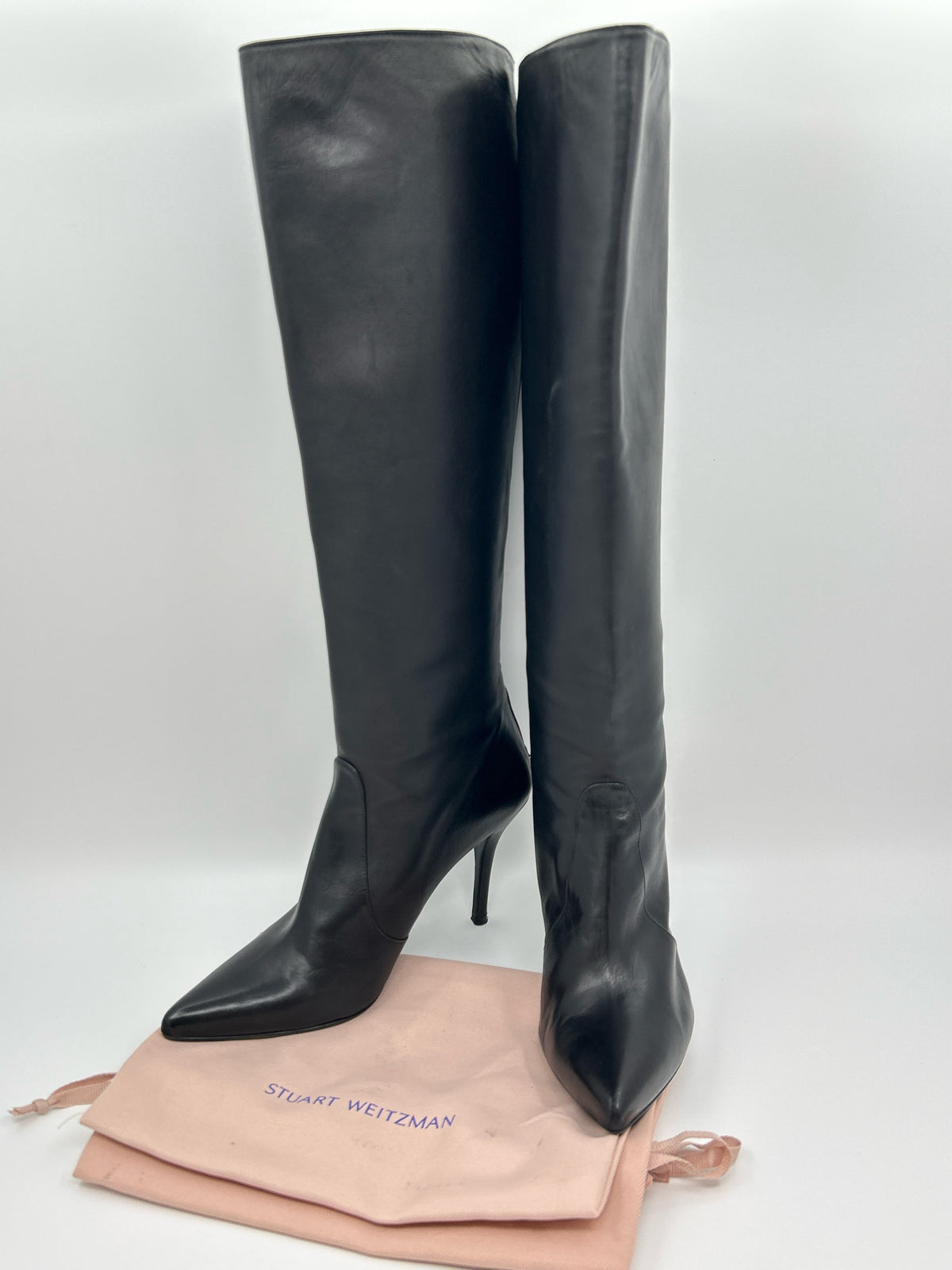 STUART WEITZMAN Size 9M Black Women Boots