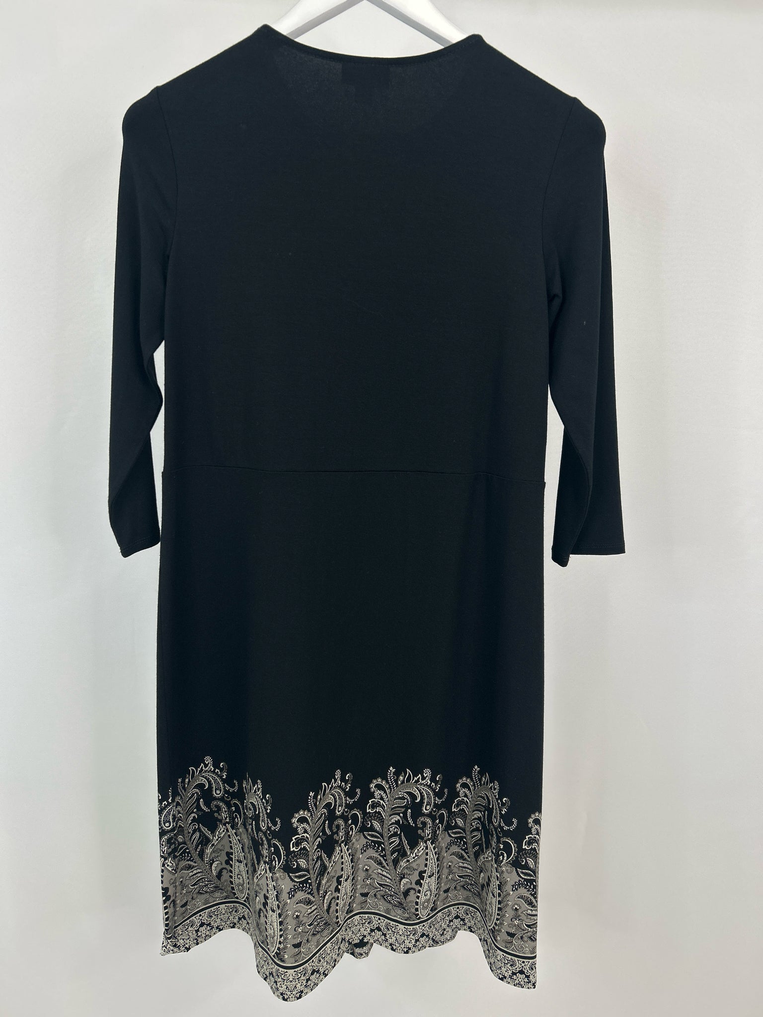 J. JILL Size XS BLACK & TAUPE Women Dress