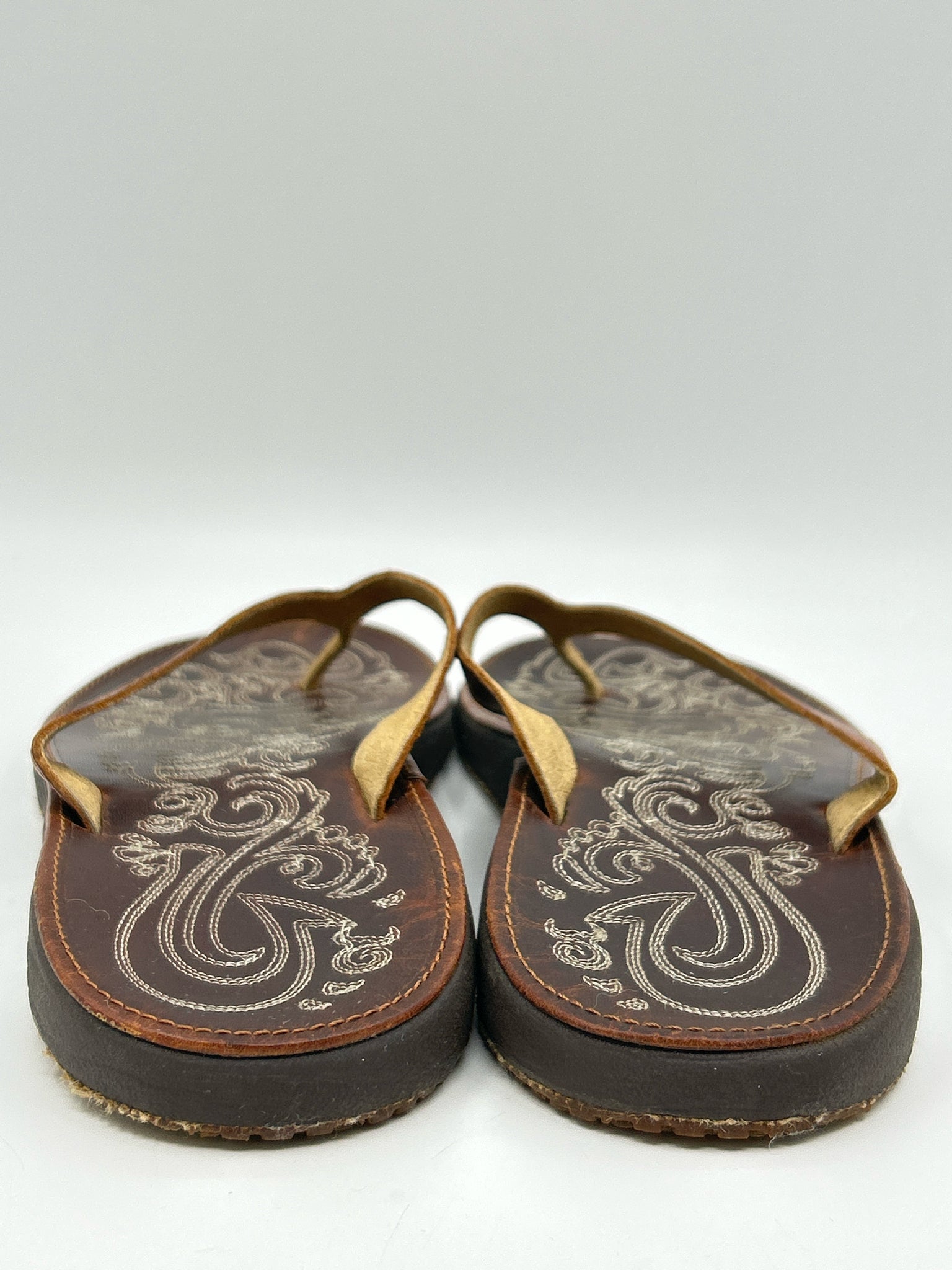 OLUKAI Size 8 Tan Women Sandal