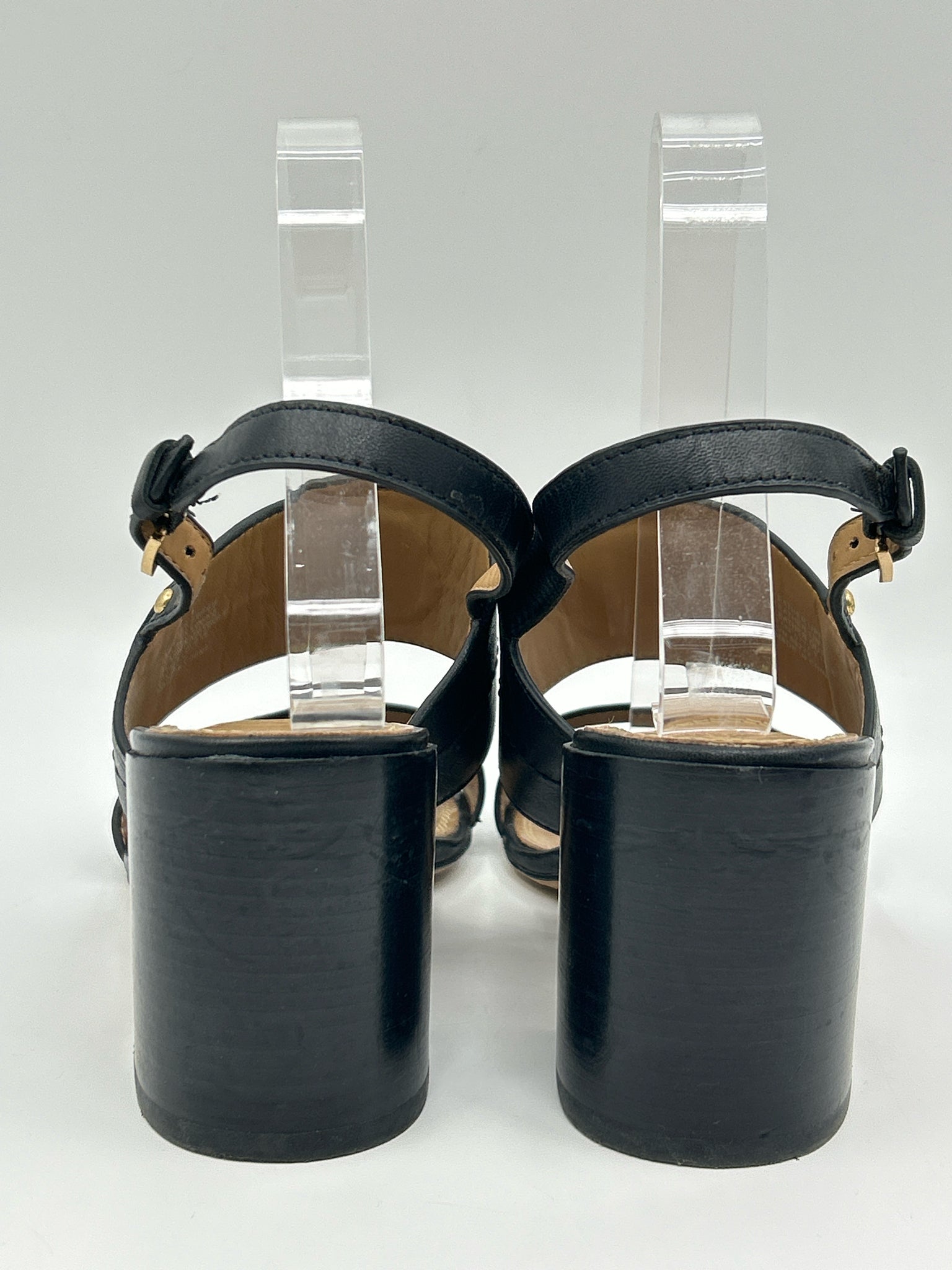 TORY BURCH Size 8.5M Black Women Sandal