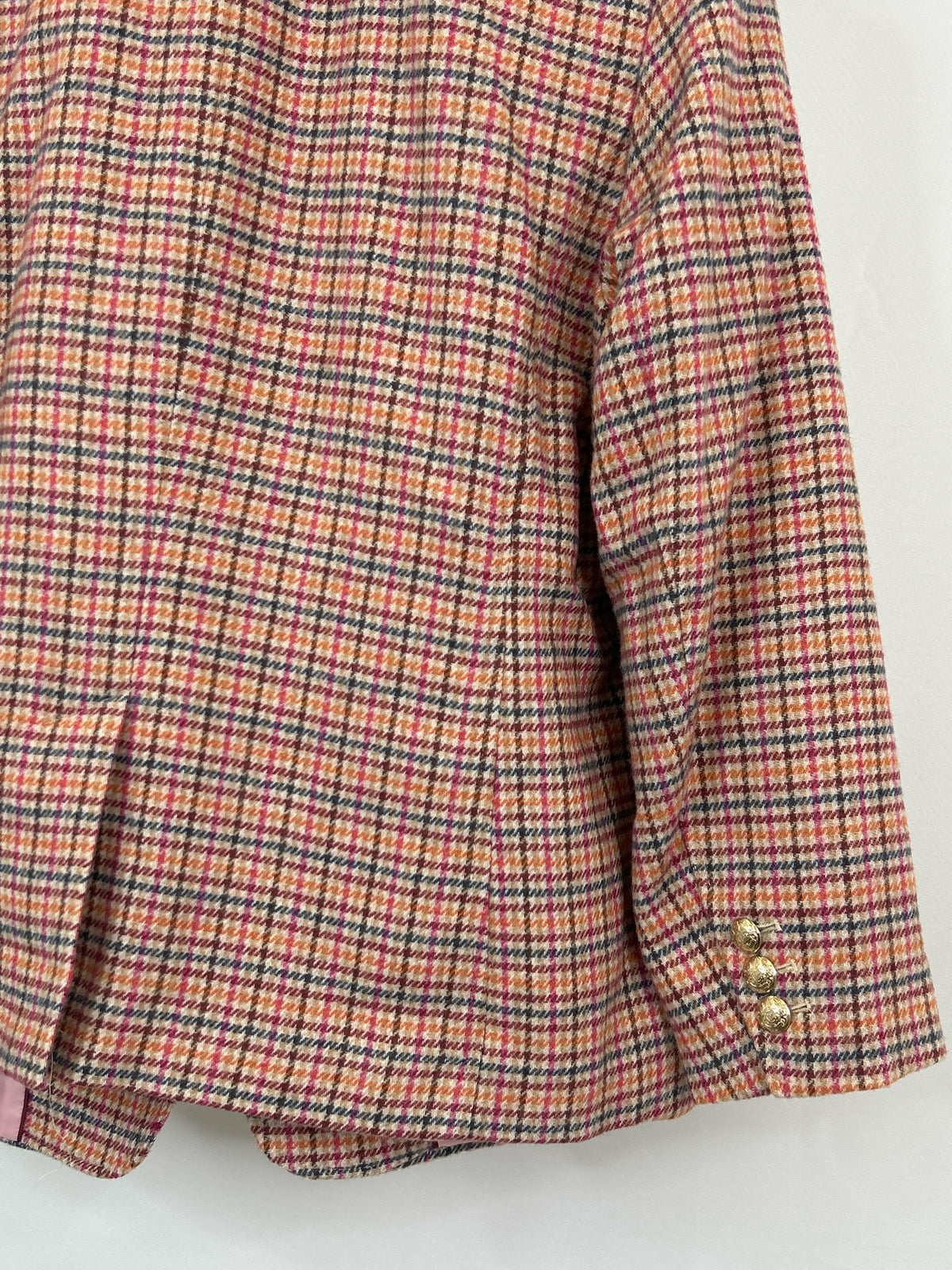 TALBOTS Size 20W pink & orange Women Blazer